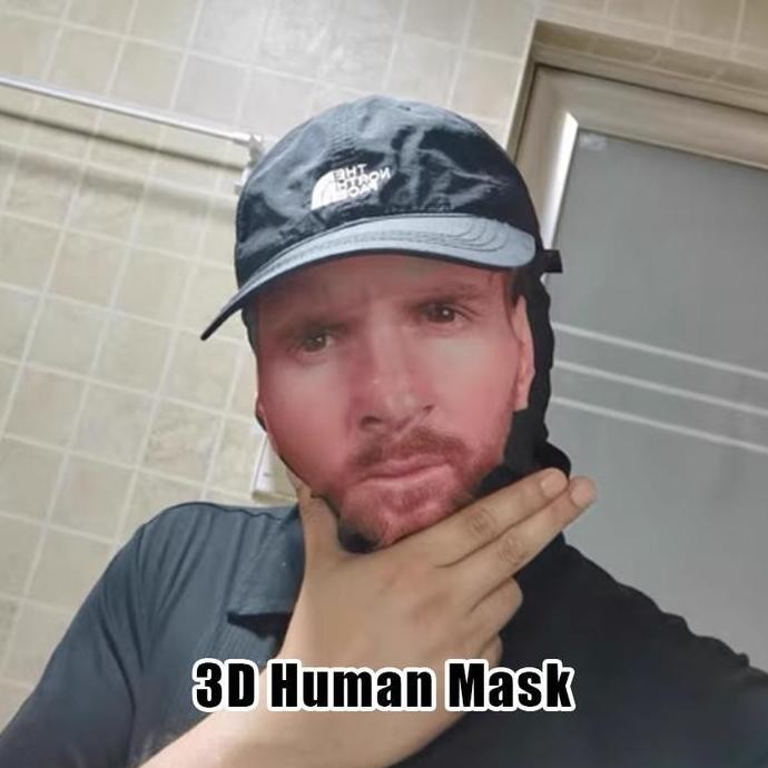 Ready To Ship 3D Topeng Halloween Pesta Mask Haloween Cosplay Masker Wajah Cosplay Messi Cristiano R