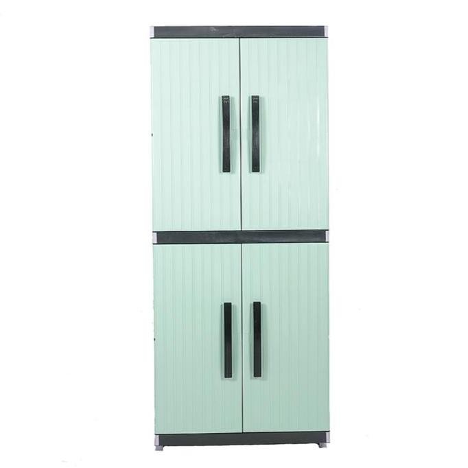 Promo MIAMI ORLANDO PREMIUM LEMARI PLASTIK 2 PINTU JUMBO FULL RAK COD