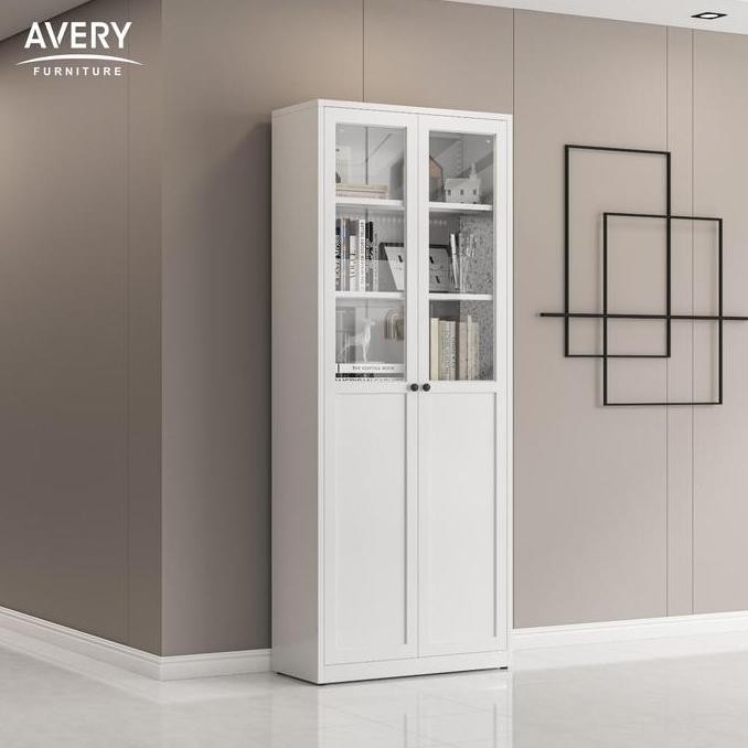 Promo Avery - YS HC D1 - Lemari Arsip Kantor / Rak Buku 2 Pintu Besi COD