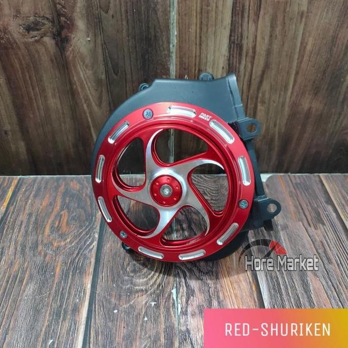 COVER TUTUP KIPAS SPINNER BEAT FI ESP / SCOOPY FI ESP /  BEAT STREET OLD STARTER HALUS 2015 2016 201