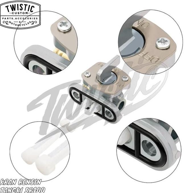 Kran Keran Bensin Tangki Motor Yamaha Sr400 Sr 400 500 2010-2017