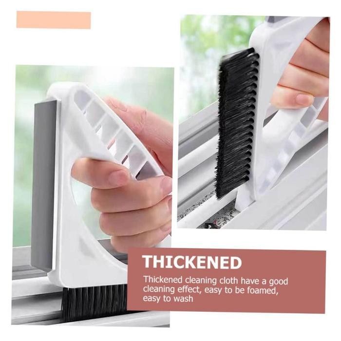 3IN1 SIKAT WIPER SEGITIGA SUDUT CELAH PEMBERSIH CELAH AIR ALUR JENDELA DEBU KOTORAN WINDOW WIPER BRU