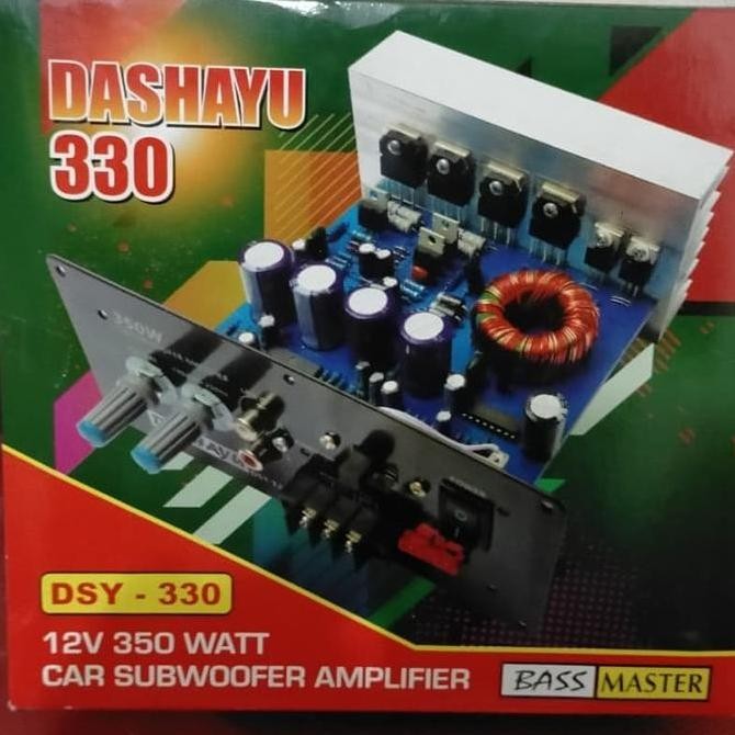 Power Kit Bass Monoblock Bass Master Dsy-330 350 Watt..