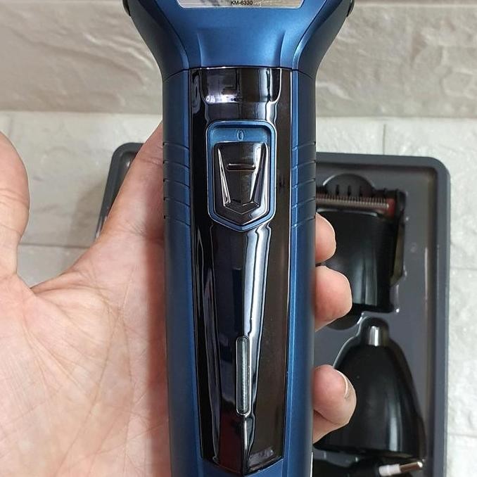 Alat Cukur 3In1 /Cukur Rambut/Kumis/Jengot Kemei Km 6330/Km 6558 Kumis Pencukur Jenggot  Elektrik Me