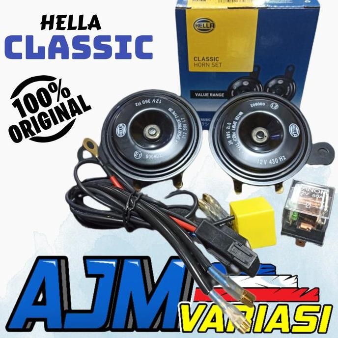 Klakson Hella Classic Bunyi Seperti Mobil Avanza Innova