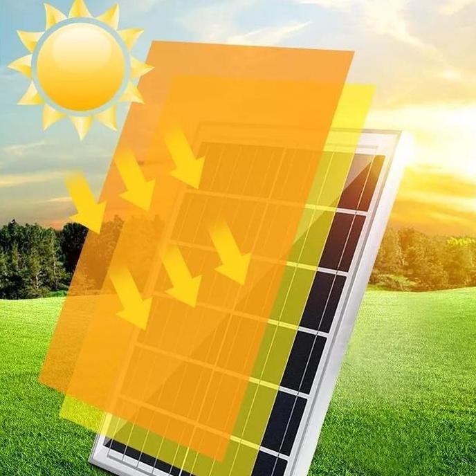 100WSOLAR PANEL SURYA PEMBANGKIT LISTRIK 12V TENAGA SURYA FULL SET DENGAN PENGONTROL BATERAI ANTI-GA
