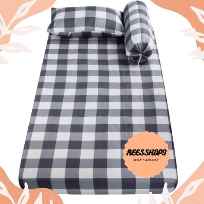 Sprei 80x200 90x200 100x200 120x200 Sprei sudut karet Sprei Saja