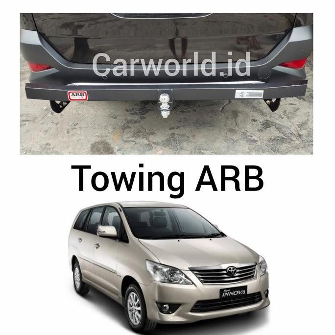 TERBARU - Towing Bar Palang Bumper Besi Belakang ARB Innova 2004-2015