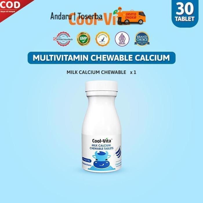 Promo Coolvita Collagen Gummy + Coolvita Calcium 1 Botol | Coolvita Peninggi Badan Anak Diskon