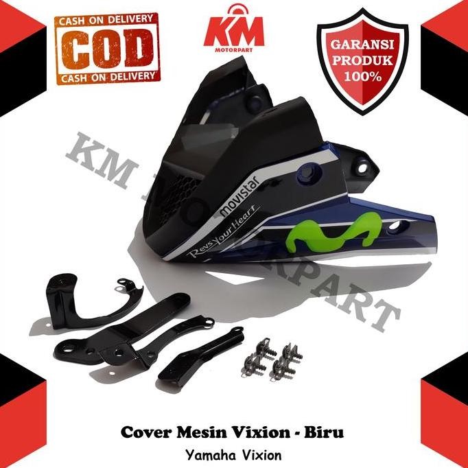 Cover Mesin Engine Old New Nvl Nva Tutup Vixion Nemo Movistar