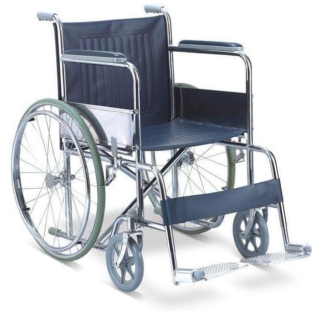 Kursi Roda Biasa / Kursi Roda / Alat Bantu Medis / Alat Kesehatan Original