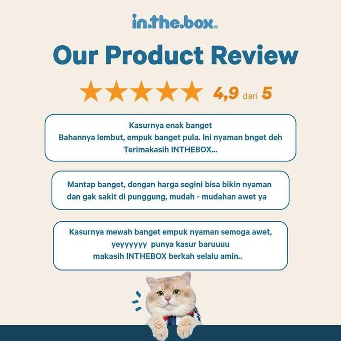 Kasur Springbed INTHEBOX 101 Ukuran 180x200 (King) FREE BANTAL