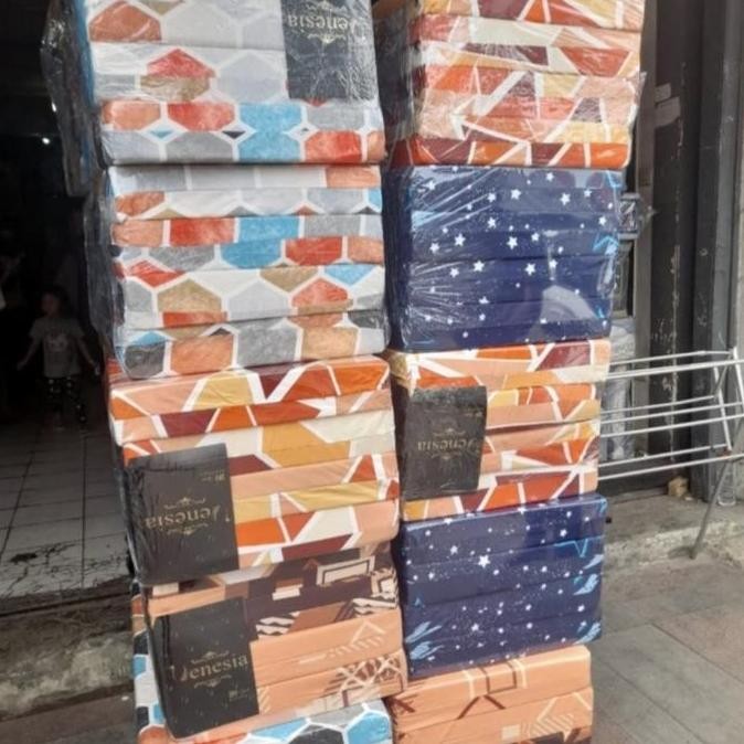 Kasur lipat 4 ukuran 200x120x10 cm