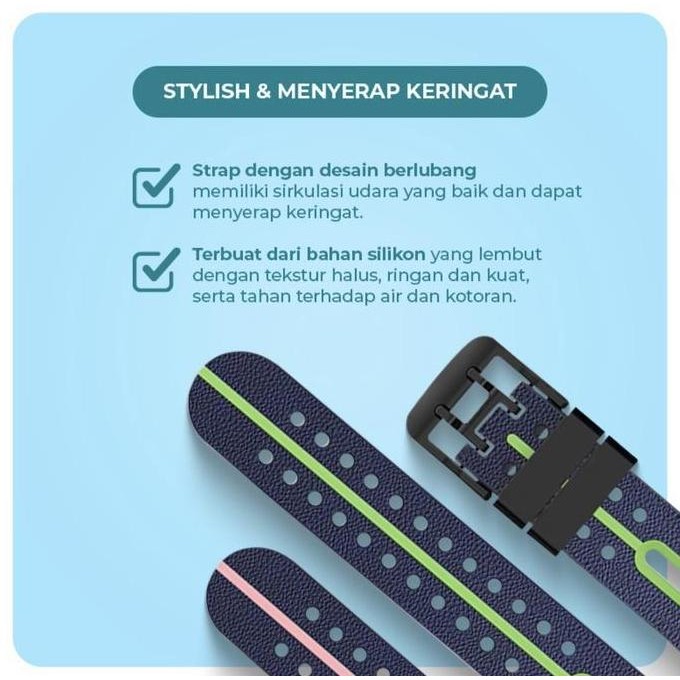 STRAP Z1 & Z2 IMOO ORIGINAL / TALI JAM Z2 IMOO PINK & GREEN