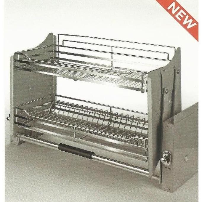 Rak Piring Serbaguna Hidrolik Vitco Slow Motion XC 26260