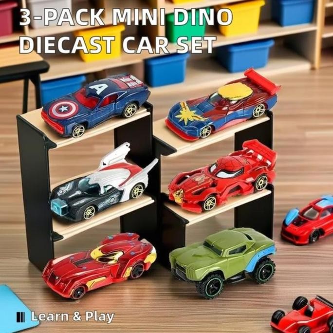 Mainan Anak Set Mobil Diecast Konstruksi ~ Diecast Metal Construction