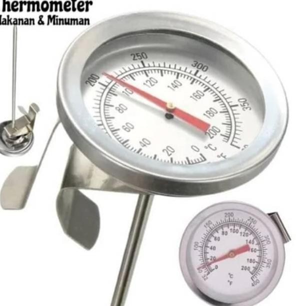 Terbaik THERMOMETER MEKANIK ALAT UKUR SUHU PANAS MINYAK GORENG KOPI
