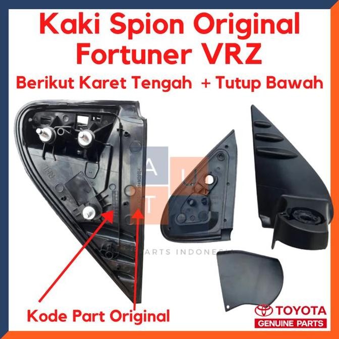Kaki Spion Fortuner Vrz Original/ Dudukan Spion Toyota Fortuner Vrz