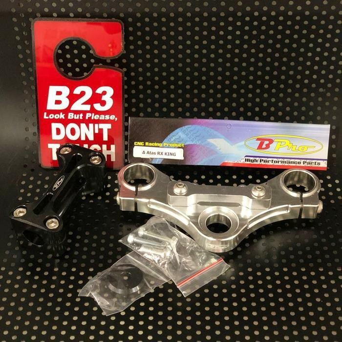 segitiga atas yamaha rx king b pro racing cnc product original raiser