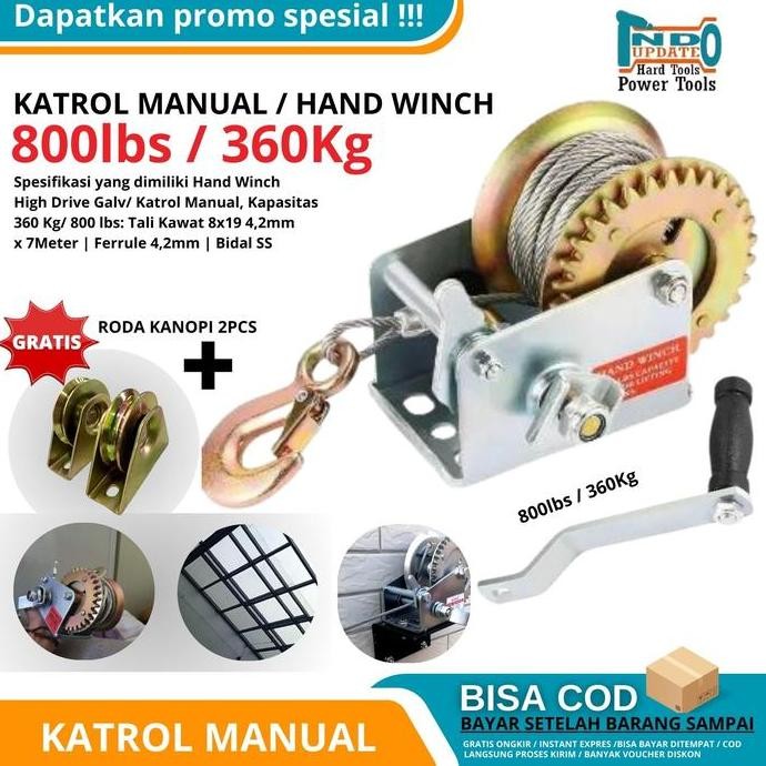 NEW Katrol Tiang Badminton Manual Kerekan Tiang Net Voli Roller Tenis