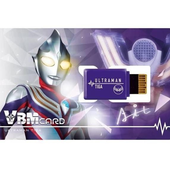 ULTRAMAN VITAL BRACELET ULTRAMAN TIGA VBM CARD BANDAI ASLI