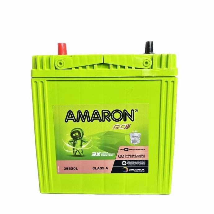 Promo Aki Mobil Daihatsu Sigra NS40ZL / 38B20L Amaron Go Aki Kering COD