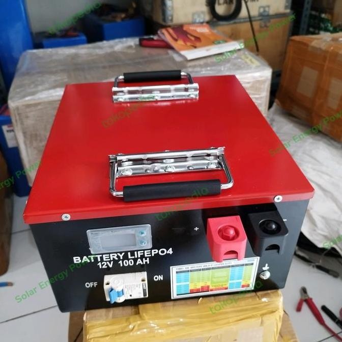 NEW SMART BATTERY LITHIUM LIFEPO4 12V 24V 25.6V 100AH 200AH 400AH HIGH PERFOMANCE SOLAR BATERAI POWE