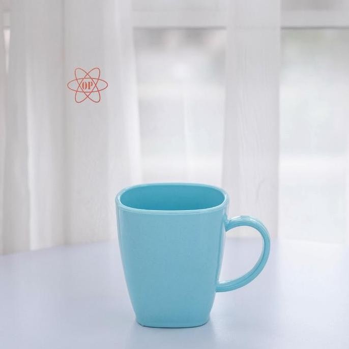 Cangkir Melamin Ck-133 - 3Pcs/6Pcs - 300Ml - Putih - Tebal & Tahan Panas - Minuman, Kopi, Kitchenwar