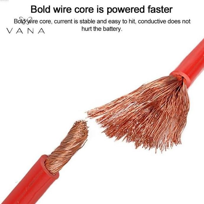 DF326>> 4 Meter Kabel Jumper Aki Mobil Kabel Jamper Aki Kabel Jumper Aki Mobil Krisbow Kabel Jumper 