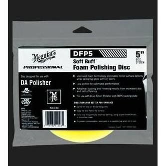 DF321>> Meguiars - Meguiar's Soft Buff  Foam Polishing Disc 5"
