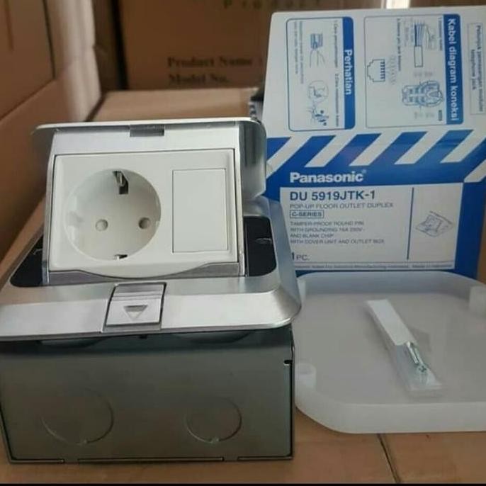TERBARU - stop kontak lantai Panasonic DU5919JTK-1