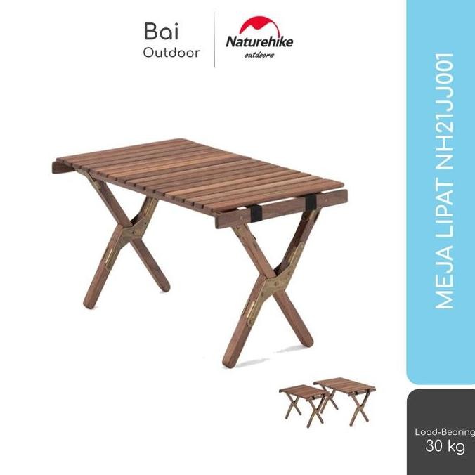 Meja Lipat Naturehike Nh21Jj001 Portable Camping Piknik Outdoor