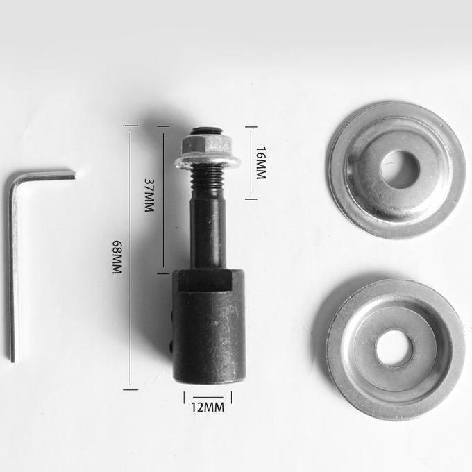 DF273>> 8-12mm Paket Konektor Sambungan As Dinamo 775 Ke Gerinda Adaptor