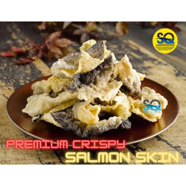 Kerupuk Salmon Skin Crispy Premium