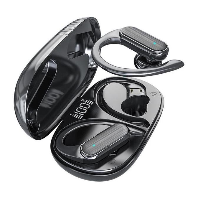 DB68>> TWS A520 True Wireless Bluetooth Earphone Sport TWS Noise Reduction Headset HiFi Stereo Black