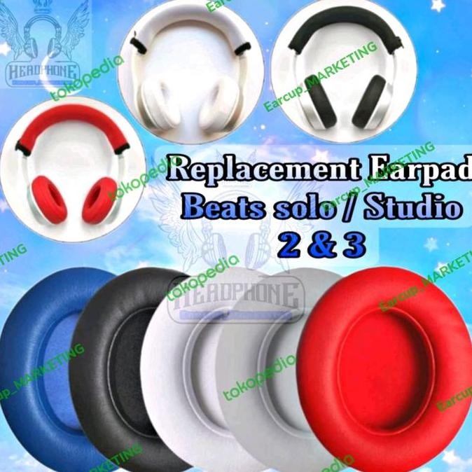 DF228>> Earcup Busa Beats Studio Solo 2 Headset / Earpad Beats Solo Studio 3