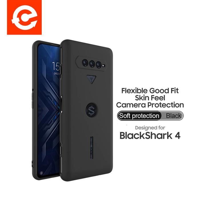 Black Shark 4 Case Slim Matte Softcase TPU - Black