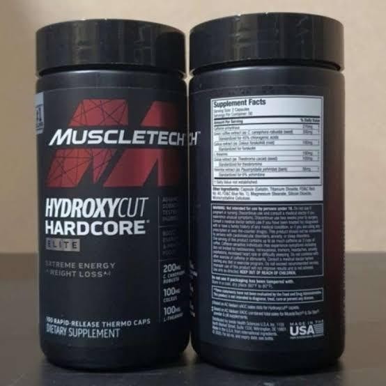 pembakar lemak hydroxycut elite /fat burner hydroxycut 100caps merah
