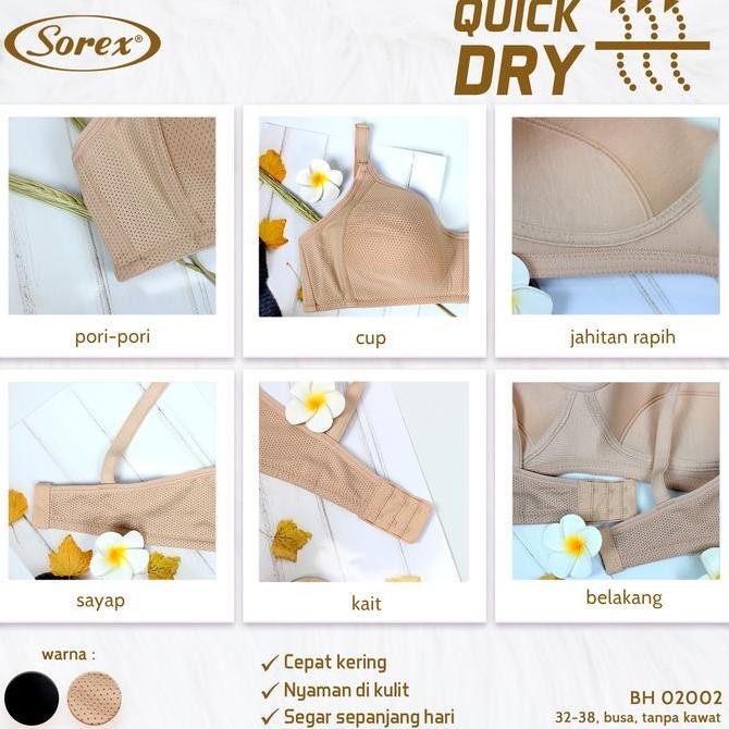 J130 Sorex, Busa, Tanpa Kawat | Bh/Bra Sorex 02002 | Bra Wanita