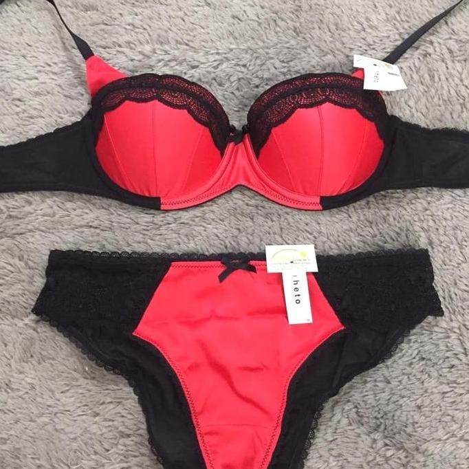 Bra Set Retho Lace Sexy (Victoria Secret Lasenza Triumph Young Heart