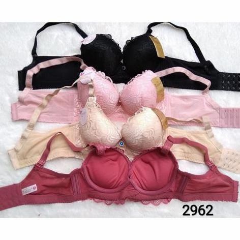 Bra Push Up Tally 2962 Busa Tebal Dan Full Cup Besar Muat Hingga Cup B