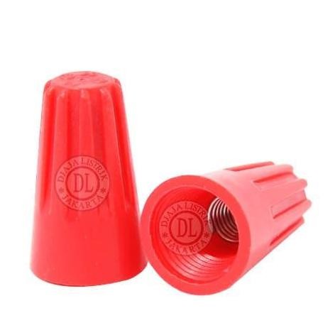 Lasdop 6mm Merah Lasdop Kabel 6 mm Putar P6 TSS - BEST SELLER - MURAH