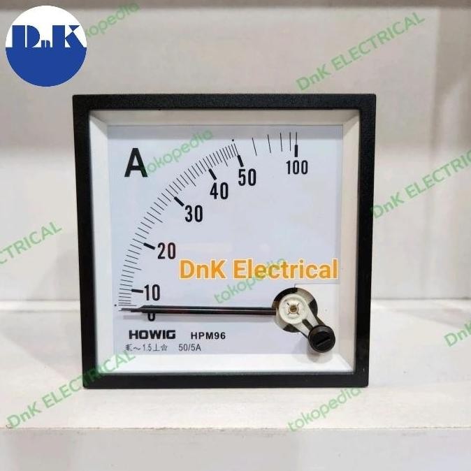 Ampere Meter AC ( Via CT ) Merk Howig