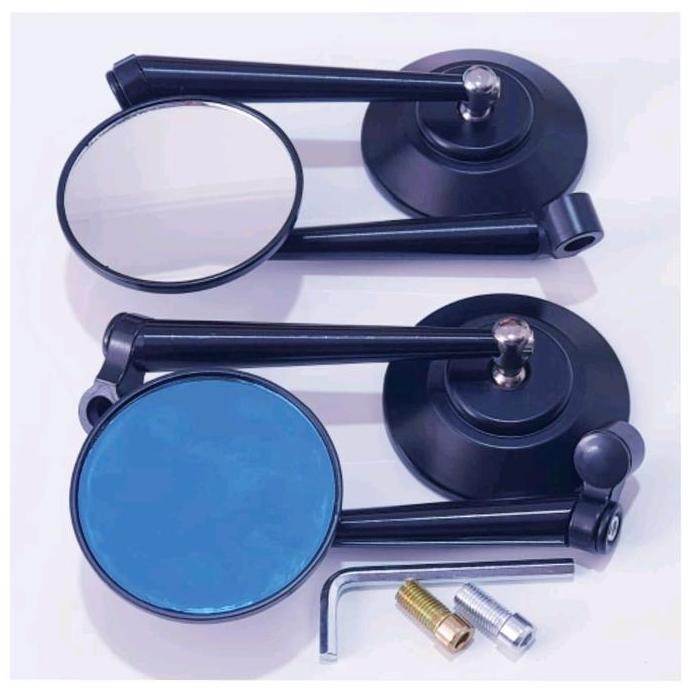 Kaca Spion Bulat Besi Variasi Motor Listrik/Sepeda Listrik/Sepeda Motor Listrik