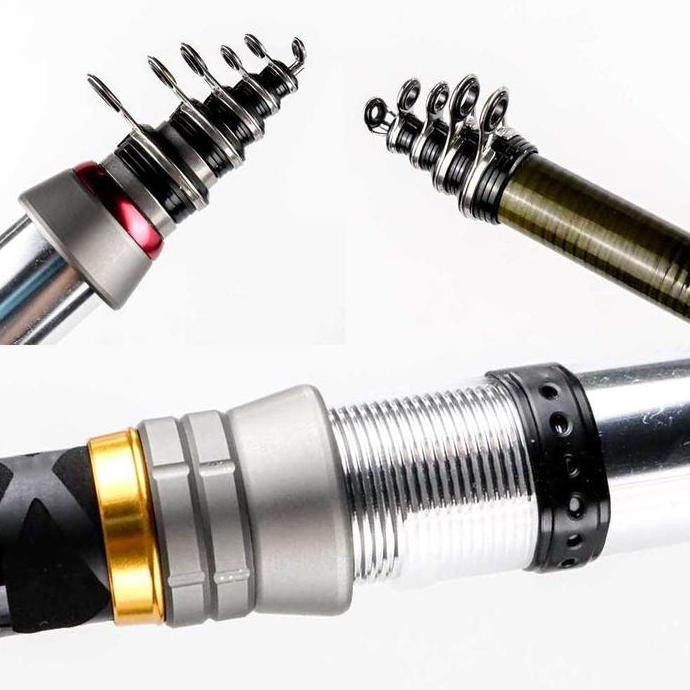 Joran Pancing Carbon Fiber Mini Pocket Fishing Rod - Dk3000