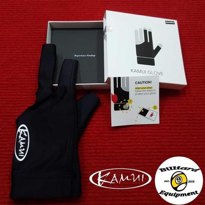# Kamui Glove Black | Sarung Tangan Billiard #