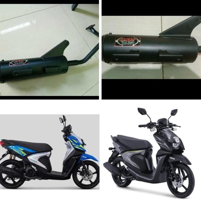 // knalpot racing bobokan yamaha x ride 125 all new //