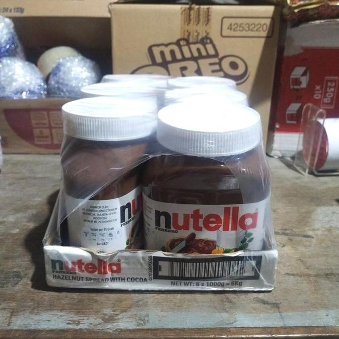 Nutella 1kg ~ 1 karton (6 x 1000 g)