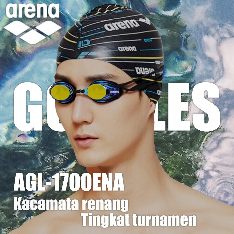 Kacamata Renang Arena Profesional Laju Tinggi HD Tahan Air Anti Kabut Umum untuk Pria Wanita - Seri 