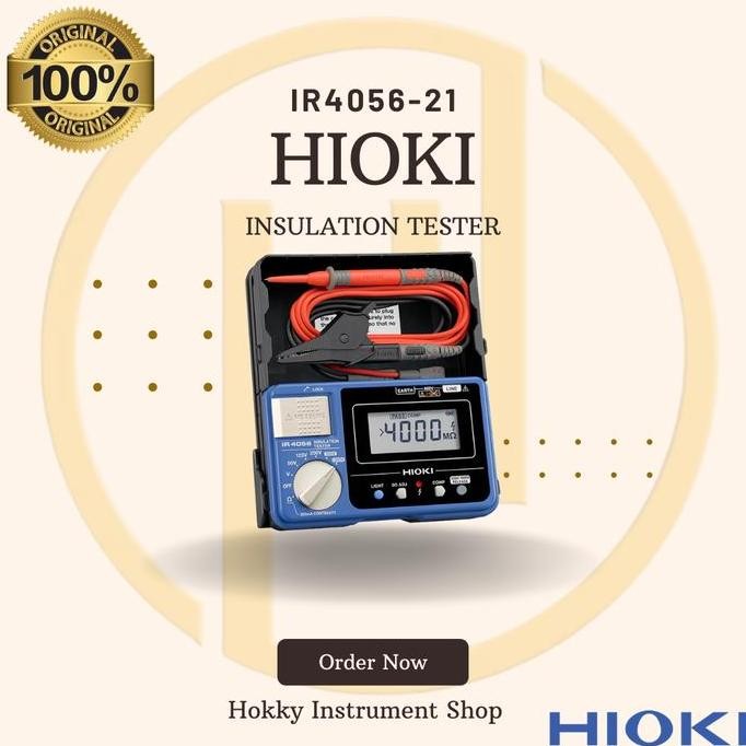 NEW HIOKI IR4056-21 INSULATION TESTER